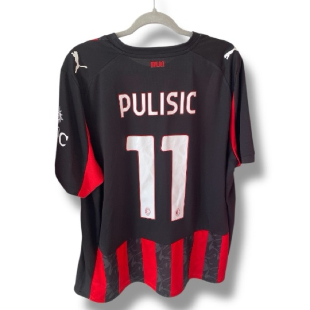 AC Milan 2025/26 Home Jersey Pulisic #11 – Puma DRYCELL Licensed – Size XL